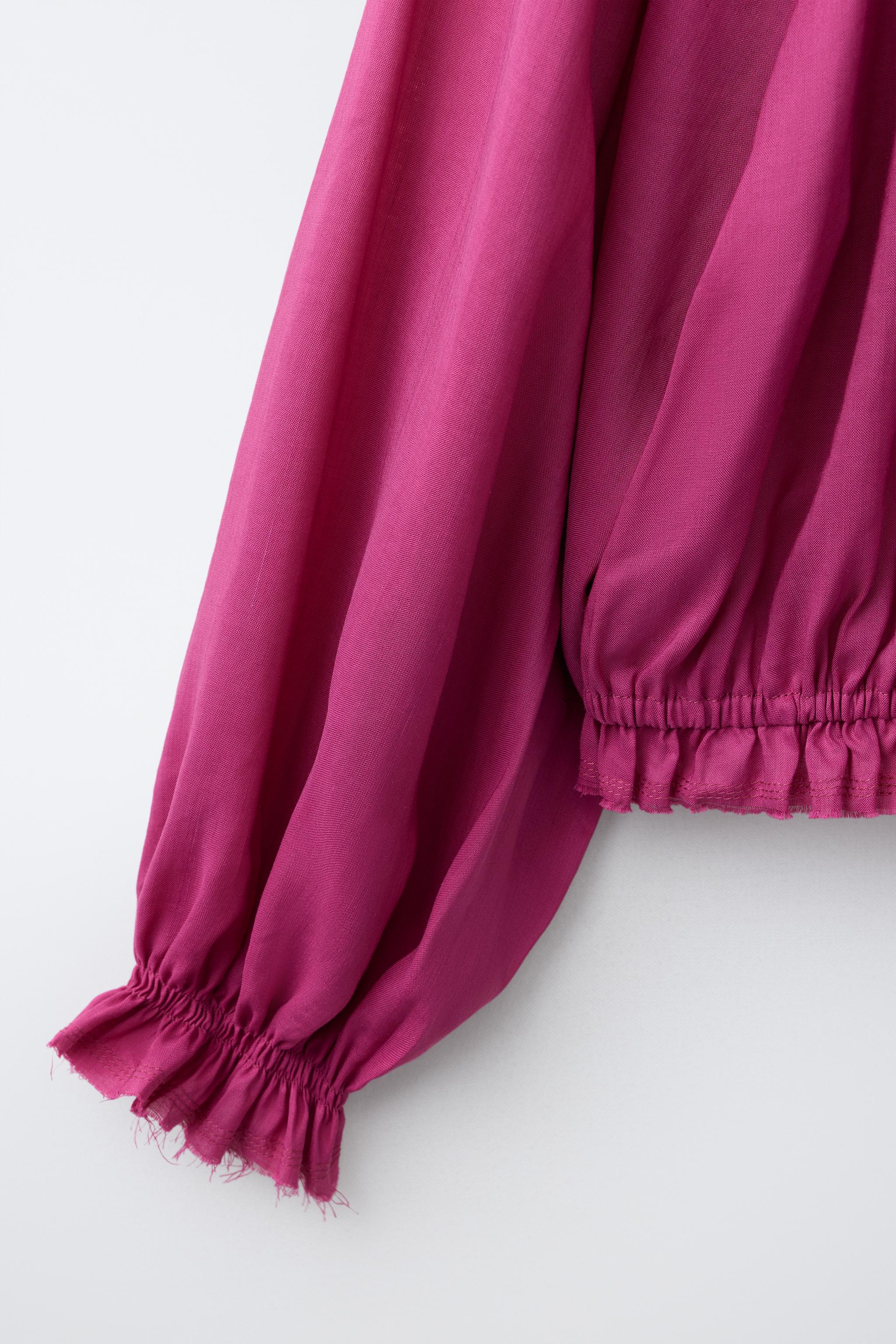 RAMIE PINTUCK BLOUSE